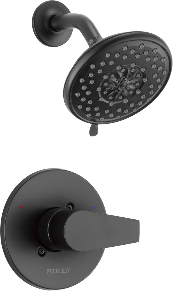 Peerless PTT14219-BL Trim Kit Shower Only, Matte Black