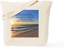 CafePress ISAIAH 41:10 VERSE Tote Bag Reusable Natural Beige Canvas Shopping Bag