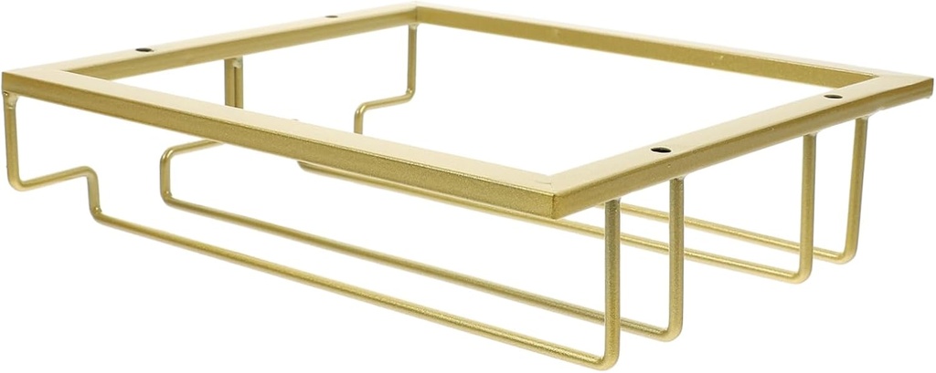 PRETYZOOM Hanging Wine Cup Shelf Creative Goblet Rack Sturdy Wine Glass Holder for Kitchen