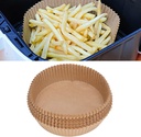 Round a ir Fryer tissue Liners , a ir Fryer dispo tissue Liner , Baking tissue for a ir Fryer Oil proof , Water proof , Food Grade Parchment for Baking Roasting Microwave(100Pcs 6 . 3 inch)