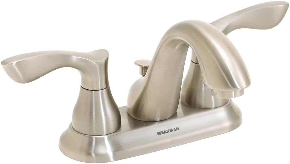 Speakman Centerset SB-1711-E-BN Chelsea Faucet, Brushed Nickel