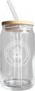 R and R Imports East Stroudsburg University NCAA 12 oz Engraved Can Glass Single