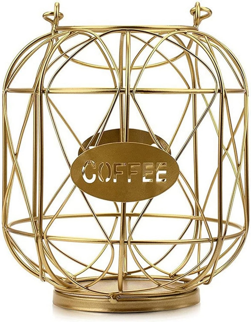 Coffee Capsules Storage Basket,Counter Coffee Caps Coffee Capsule Holders K Cup Holder-Coffee Holder Coffee Pod Organizer-Coffee Pod Storage-Espresso Pod Holder Capsule Storage Basket
