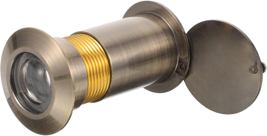 NUOBESTY Adjustable Door Viewer High-Definition Lens Privacy Cover for Home Office Hotel Theft Peephole