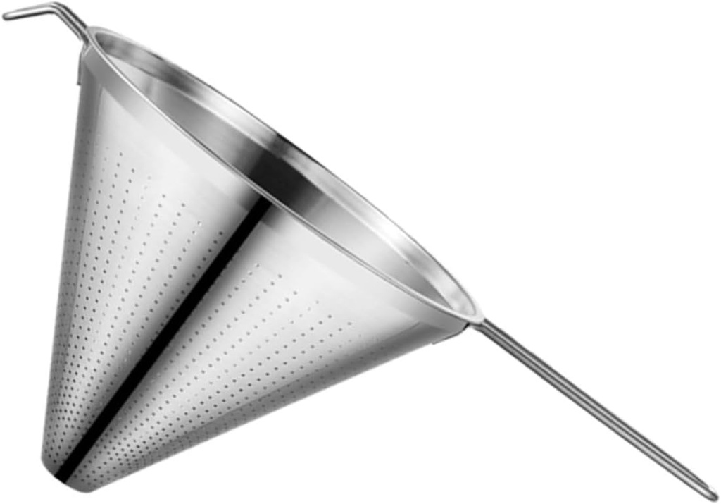 Gatuida Stainless Funnel Wide Mouth Durable Coffee Filter Dripper for Home Brewing Tea Cocktail Strainer 1 Piece