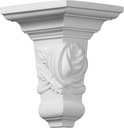Ekena Millwork MOC02X05RO Outside Corner Moulding (matches moulding MLD05X02X06RO), 3 3/4"P x 5 1/2"H, Primed