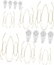 HEALLILY 1set Heavy Duty Decorative Plate Hangers Spring Hooks for Wall Display Plate Holders Versatile Easy Installation for Home