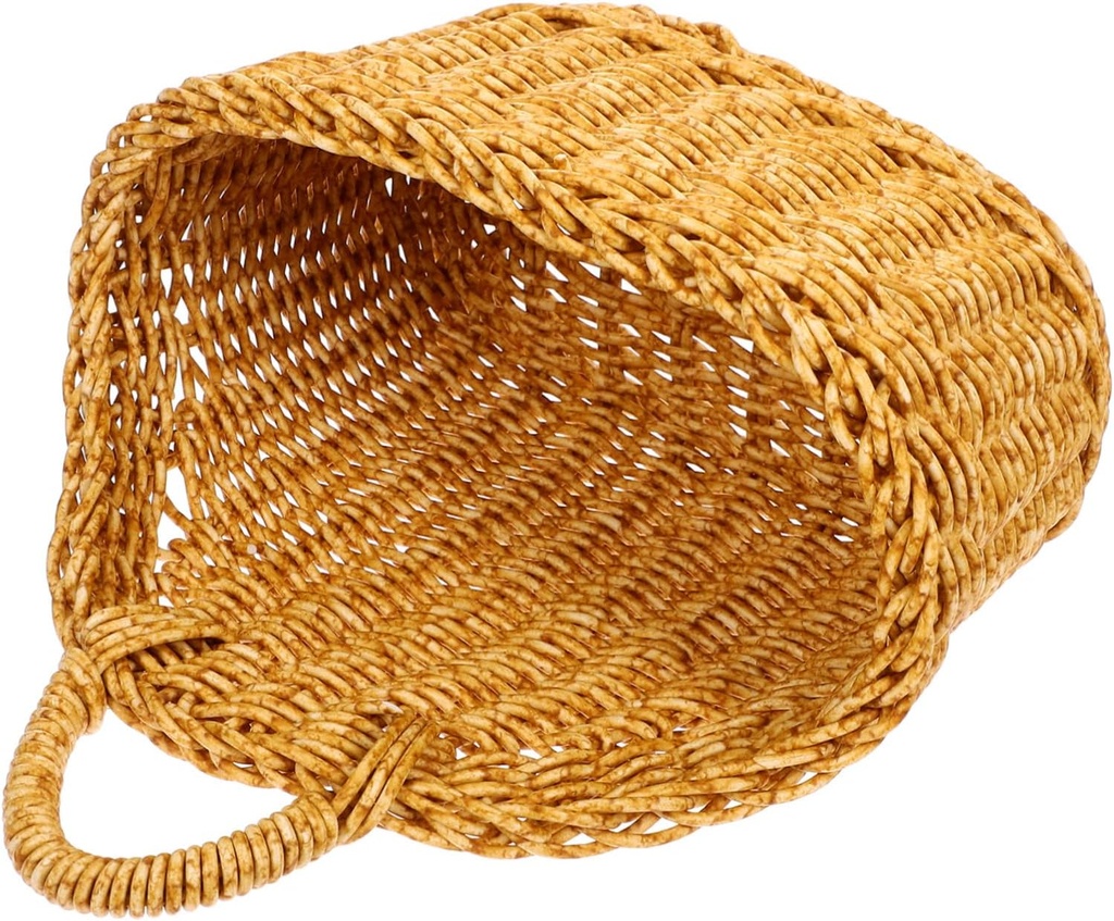 LIFKOME Hanging Wall Basket Kitchen Storage Organizer Lid Fruit Vegetable Storage Basket for Kitchen Office Home Restaurant