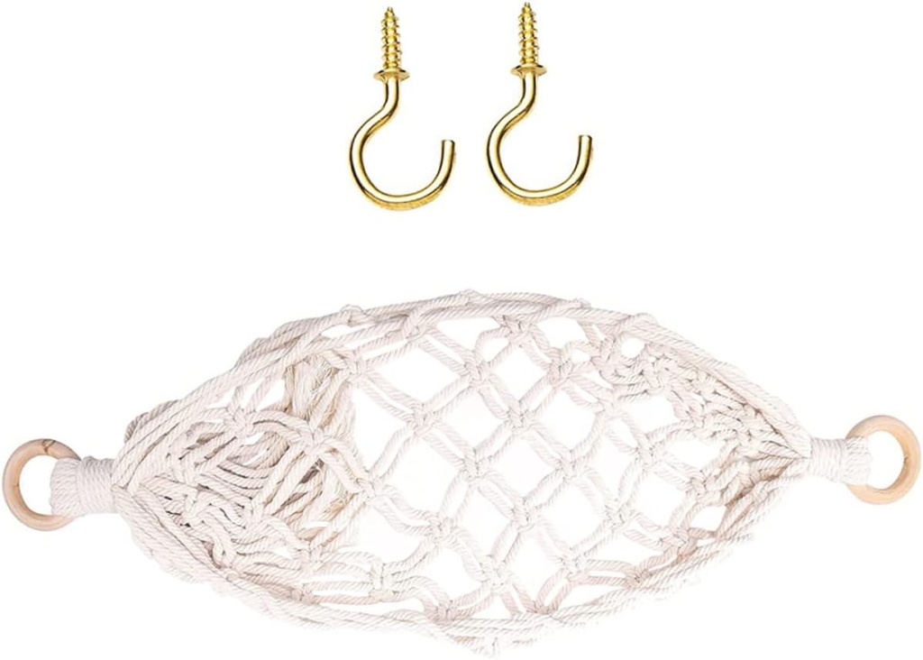 Hanging Cotton Rope Fruit Basket Versatile Storage for Fruits and Vegetables and Spacious Design for Kitchen Organization