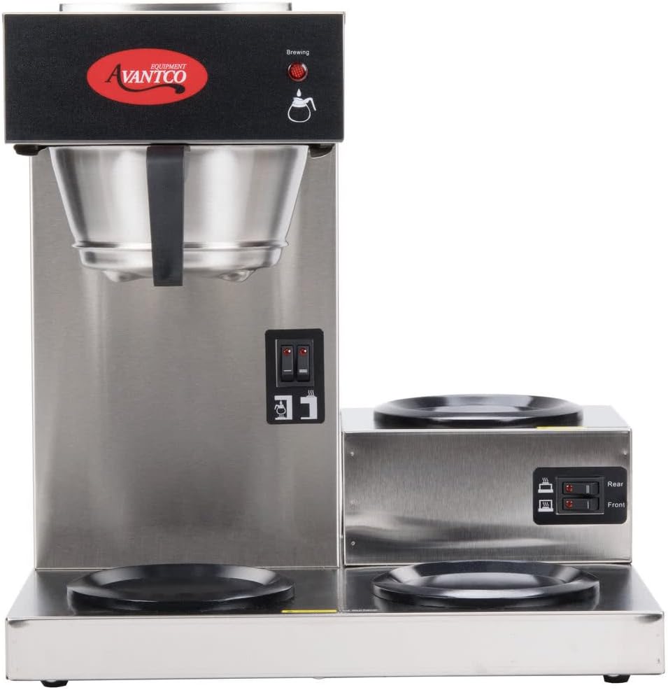 TableTop king C30 Pourover Commercial Coffee Maker with 3 Warmers - 120V