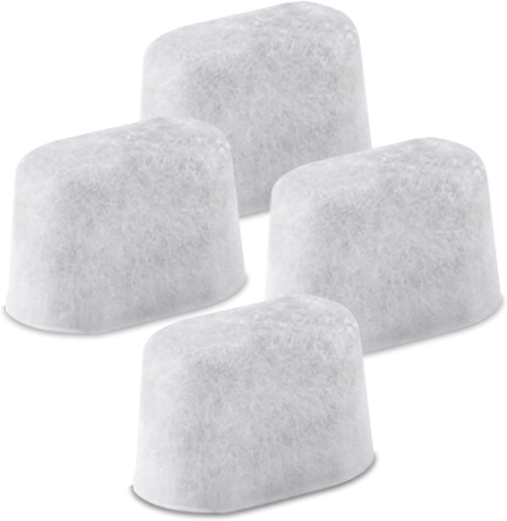 Nuwave 4-piece Charcoal Filter Set for the 3-in-1 BruHub Coffee Maker, Compatible with All NuWave Bruhub Models