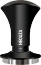 NEOUZA Espresso Tamper V2 50.8mm Dual Calibrated Spring Loaded for Coffee Machine Portafilter, Anti Pressure Deflection, Refined Handle, Stainless Ripple Base