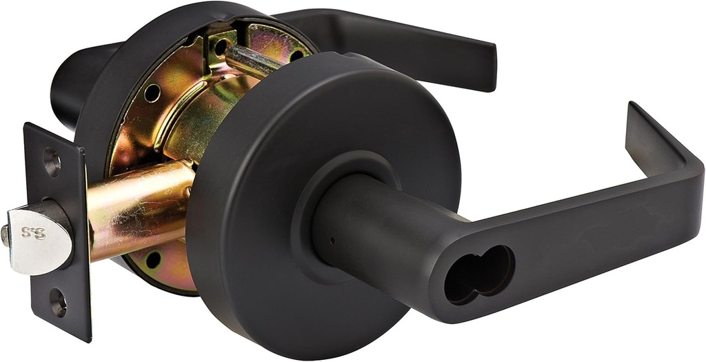 Master Lock SLCICKE10B Heavy Duty Lever Style, Grade 2 Commercial SFIC Keyed Entry Door Lock, Oil Rubbed Bronze Finish