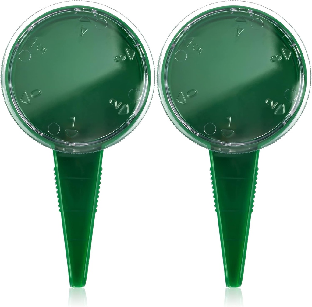 TXIN 2 Pieces Seed Spreader Handheld Seed Planter Tool Seed Sower for Tiny Seeds, Portable Mini Garden Hand Planter Seeder Tool, Adjustable Sowing Seed Dispenser Planting Tool with 5 Dial Settings