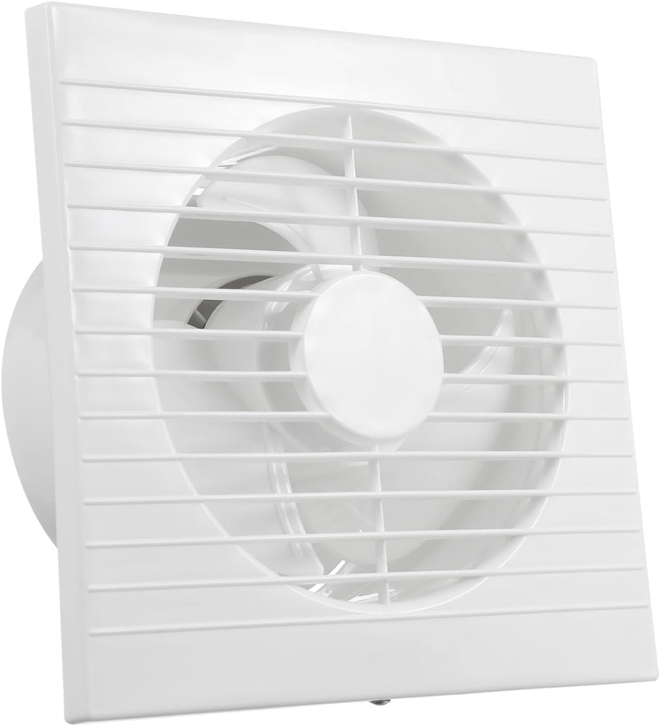 Gadpiparty 110v Wall-mounted Exhaust Fan Low Noise Ventilation Fan for Kitchen Bathroom Garage Office
