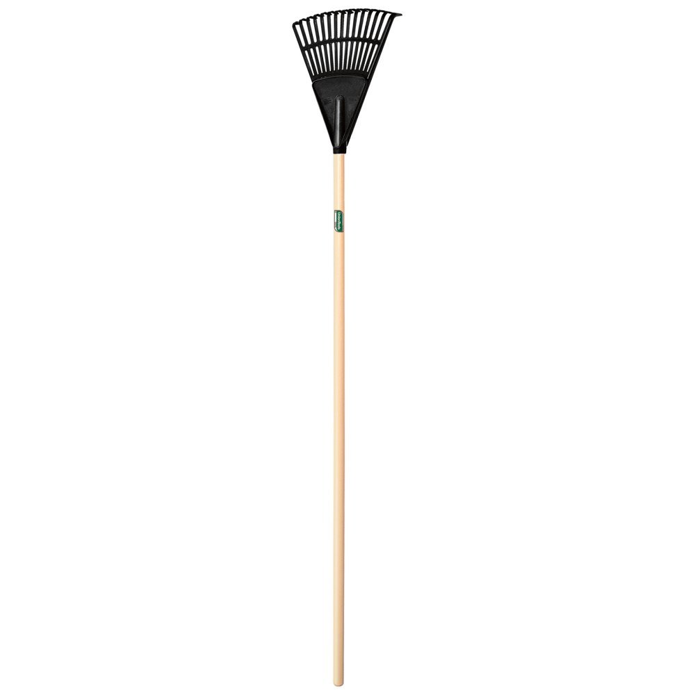 Union Tools Shrub Rake,15 Tines,Wood,8 in.W tines 64197GR - 1 Each