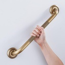 Heavey Duty Grab Bar, 16-Inch Sturdy Hand Rail, Stylish Bathroom Armrest, Antique Brass Finish, Good for Senior, Kids, Elderly
