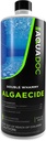 Copper Pool Algaecide for Swimming Pool - 90 Day Algaecide for Inground Pool to Prevent and Remove Pool Algae - Super Algaecide for Pool Opening - AquaDoc 32oz