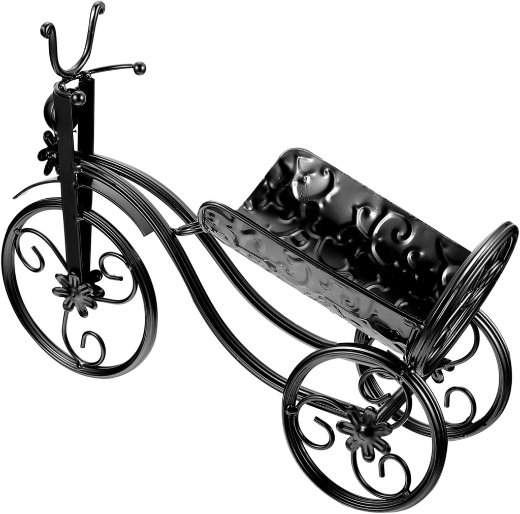 Alipis Creative Bike Shaped Metal Wine Rack Elegant Wine Display Shelf for Red Storage for Kitchen Living Room Cellar Decor