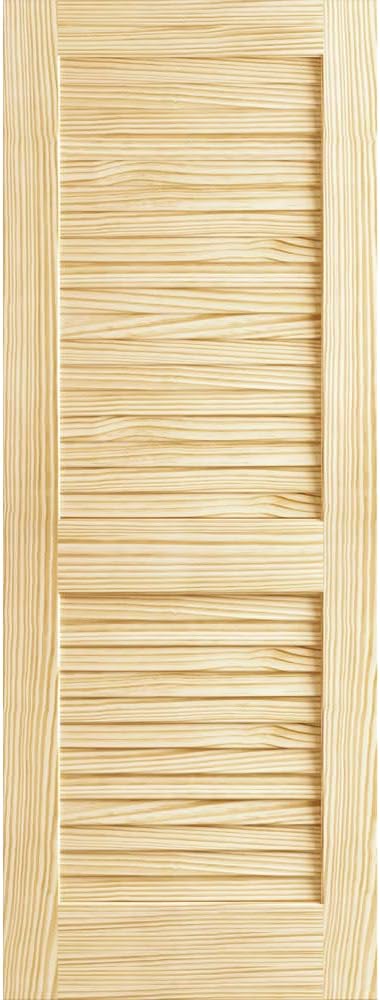 Plantation Louver/Louver Passage Door, Unfinished, 32" x 80" x 1.375"