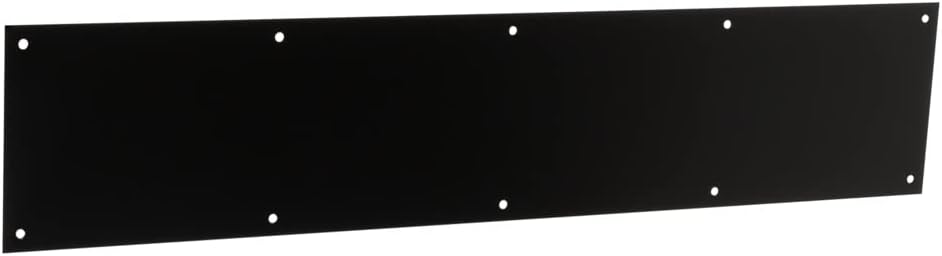 National Hardware N270-350 Kickplate, Matte Black, 6" x 30"
