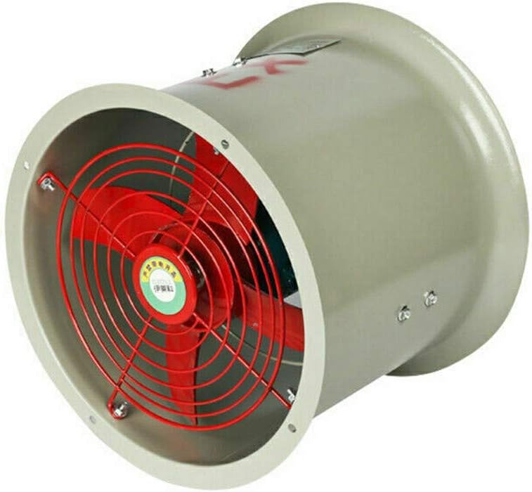 Explosion Proof Fan 11.8 In Utility Blower 180W Explosion Proof Ventilator 110V Speed 1450 RPM for Extraction and Ventilation in Potentially Explosive Environments