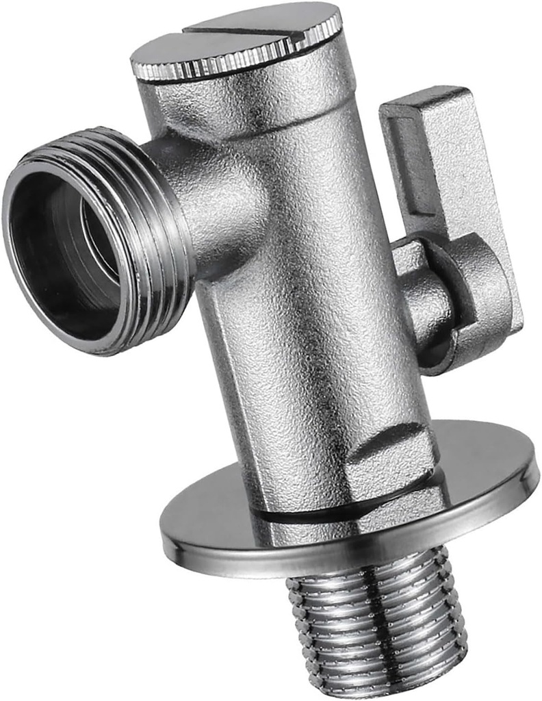 Large Flows Water Stop Valves Switches With Filter Screen Toilet Dedicated Angles Valves Bathroom Hardware Enduring