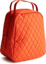 Vera Bradley Women's Premium Cotton Lunch Bag, Koi Orange, One Size