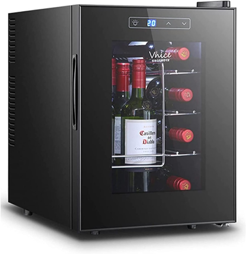 10 Bottle Compressor Wine Cooler Refrigerator Large Wine Cellar 41f-64f Digital Temperature Control Wine Fridge for Red, White, Champagne or g Wine