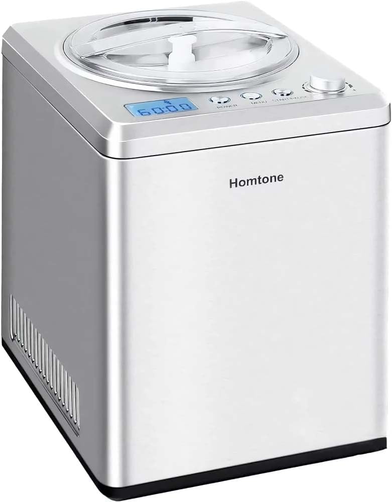 [BRSREH32O4FWG3L7] Automatic Ice Cream Maker with Compressor