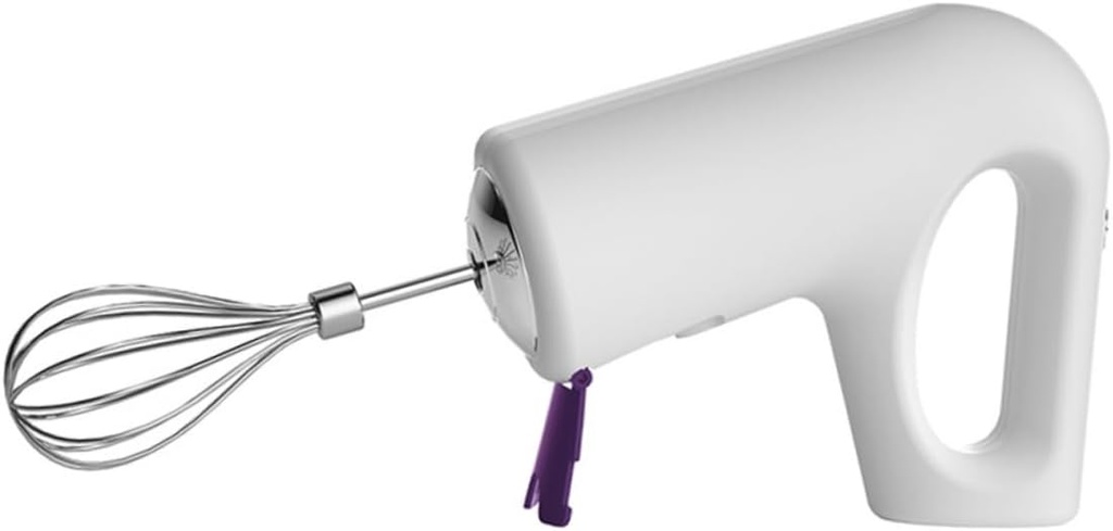 Amosfun 1pc Multi-functional Electric Egg Whisk Portable Handheld Mixer for Baking