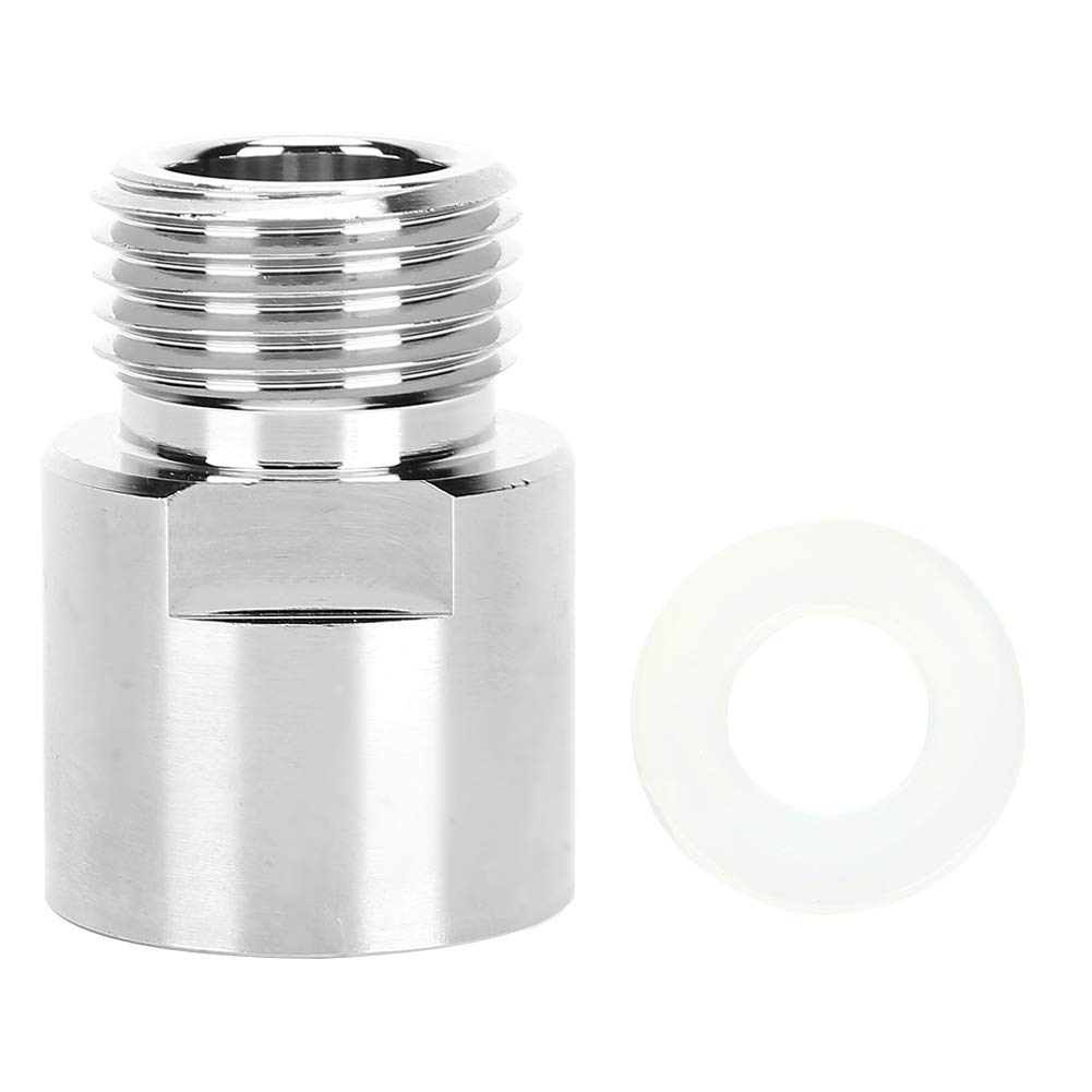 Horoper CO2 Cylinder Adapter Female Thread TR21‑4 to Male Thread CGA320 for Soda Machine Soda Tank