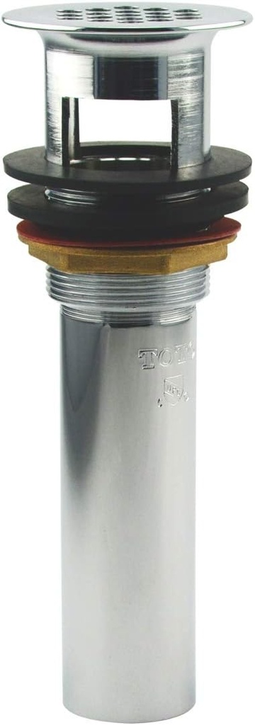 TOTO TTHP5067CP Grid Drain with Overflow and 4" Tailpiece Polished Chrome