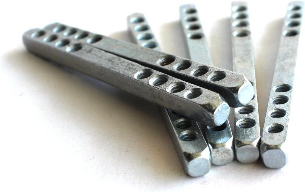 The King's Bay 6 Pcs Antique Style Door Hardware Spindles for Porcelain Door Knobs