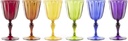 Excelsa Country Color set of 6 glasses, plastic