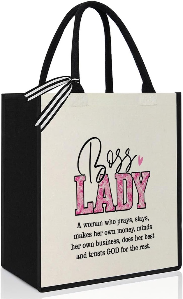 Boss Lady Tote - Gifts for Women Boss, Female Coworkers