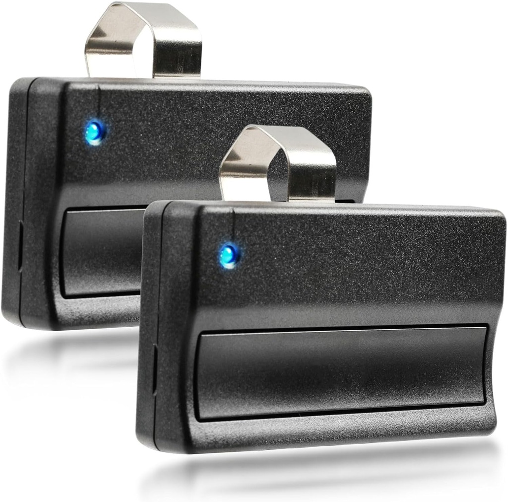 2X Garage Outlet Garage Door Opener Remote Control for Liftmaster Chamberlain Sears 371LM, 370LM, 372LM, 373LM (Purple Learn Button)