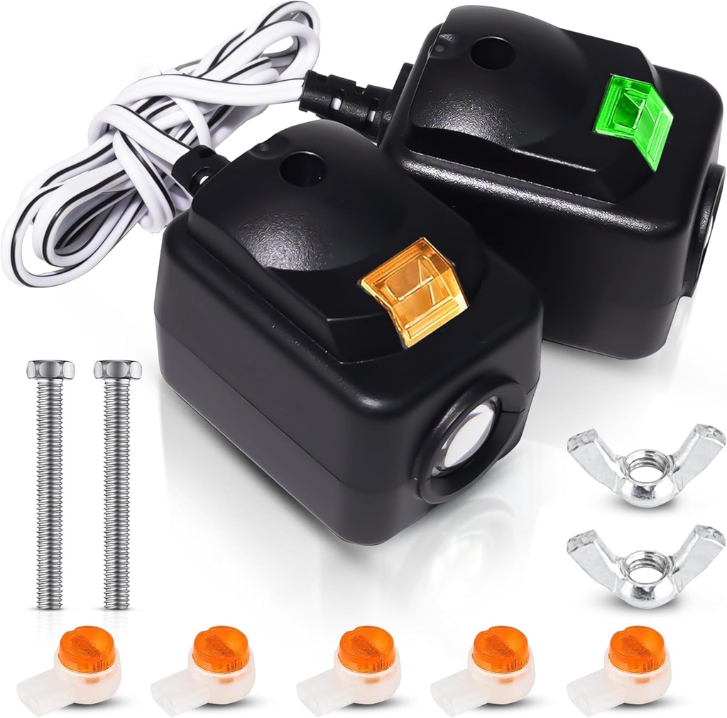 1x 820CB For Liftmaster Garage Door Sensor Replacement, Garage Door Sensors Replacement For Craftsman Garage Door Sensor, Garage Sensor Compatible with Chamberlain Liftmaster Sears Garage Door Opener.