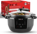Instant Pot Superior Cooker Chef Series 7.5QT Slow Cooker & Multifunctional Cooker – Large Capacity Programmable Pot with One-Touch Smart Programs, Stainless Steel Design, Family Meal Prep Essential