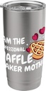 Funny Waffles Quote The Professional Waffle Maker Mother Stainless Steel Insulated Tumbler