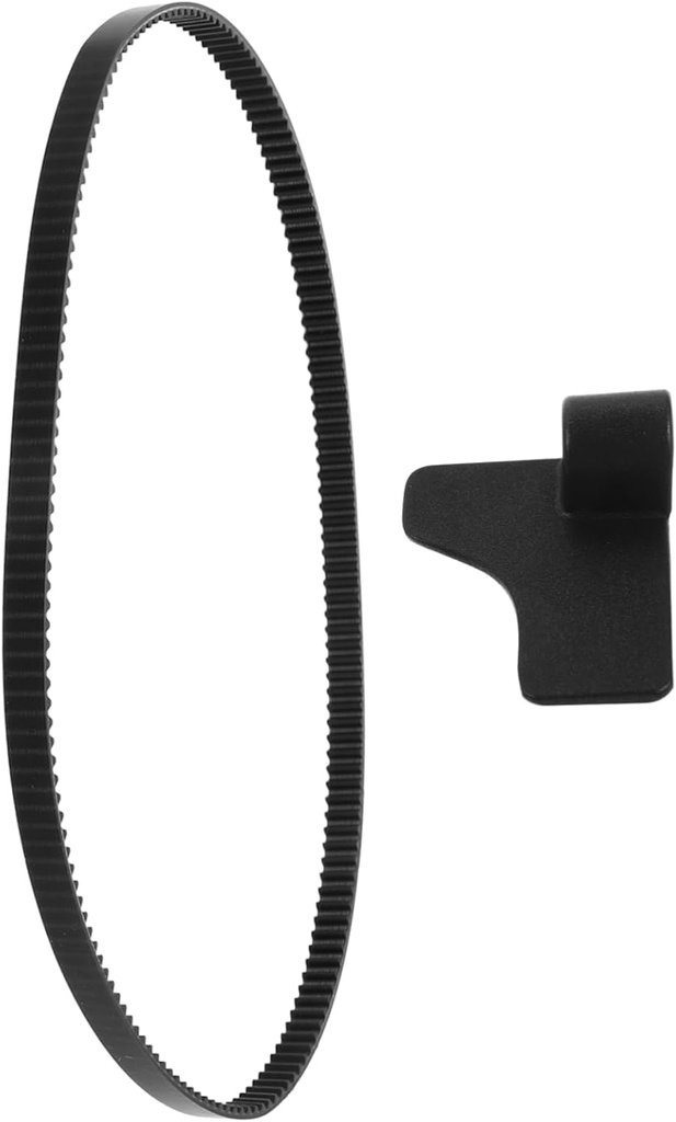 Veemoon 1set Bread Maker Mixing and Tooth Belt Replacement Easy to Install Aluminum Mixing Blade for Kitchen Bread Machine Tooth Belt