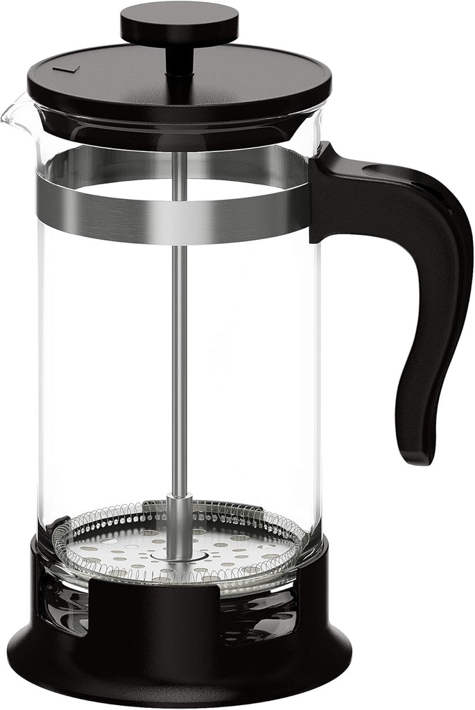 IKEA 002.978.50 Upphetta French Press Coffee Maker, Glass, Stainless Steel