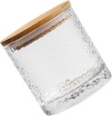 Airtight Glass Cookie Jar with Lid for Storing Coffee Dog Treats Snacks Food Storage Container for Kitchen Organization