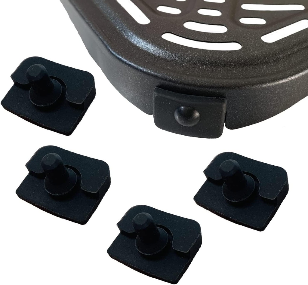 Air Fryer Rubber Feet for COSORI 6.8QT Air Fryers, 4PCS Premium Air Fryer Rubber Bumpers, Rubber Tabs, Rubber Tips, Rubber Parts, Rubber Stoppers for 6.8 Quart COSORI Air Fryers