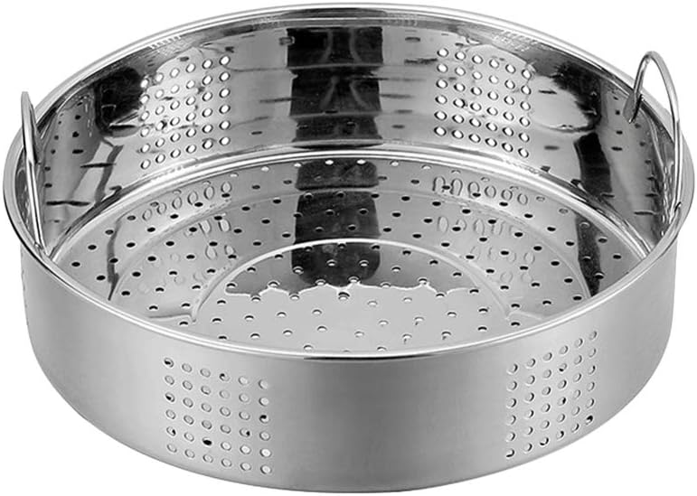 Hemoton Stainless Steel Basket with Handle Food Basket Bun Grid for nstant Pot and Pressure Cooker 27cm/10.6"