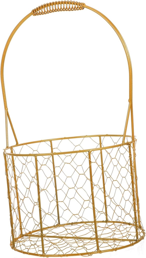 Coffee Storage Basket Elegant Metal Organizer for Countertop Versatile Holder for Coffee Candy and Tea for Home Decor and Kitchen Use