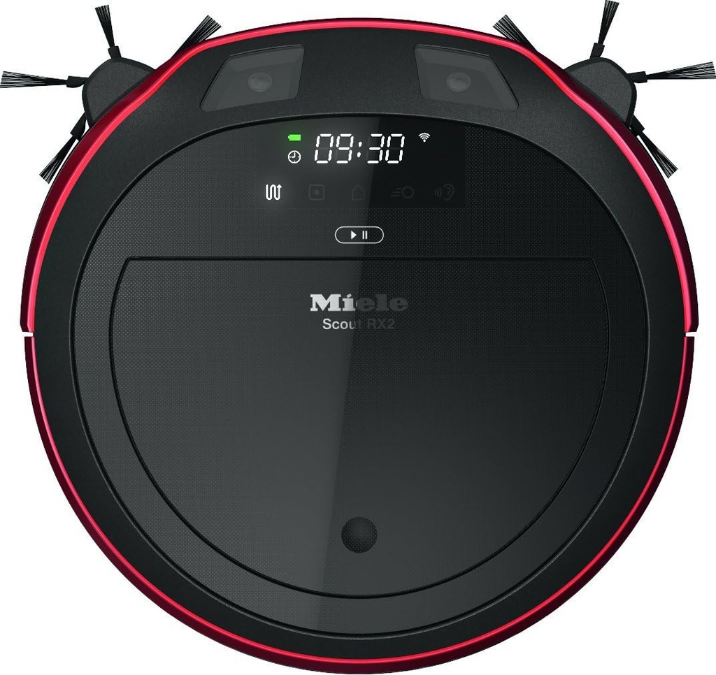 Miele 41LQL000USA Scout RX2 Robot Vacuum, Autumn Red