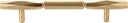 Kingsmill Pull 5 1/16 Inch (c-c) Honey Bronze