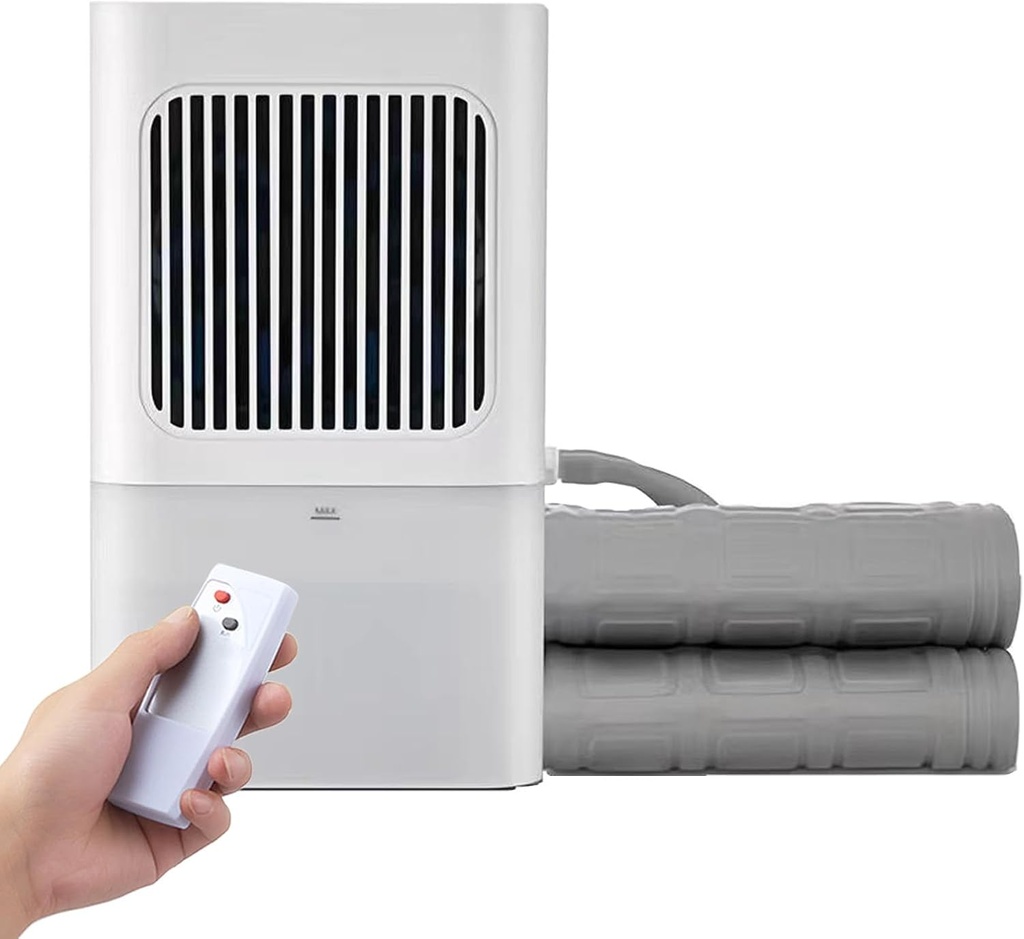 Water Cooled Mattress Pad with Remote Control, 3-Level Adjustable Cooling, Single or Double Bed Cooling System, Portable Bed Chiller for Hot Sleepers and Night Sweats, Cool Sleep 160x140cm