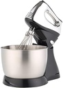 Electric Stand Mixer Tilt-Head Mixing Machine Spout 5 Speed Control Dough Hook Egg Whisk Beater for Cake Bread and Pizza